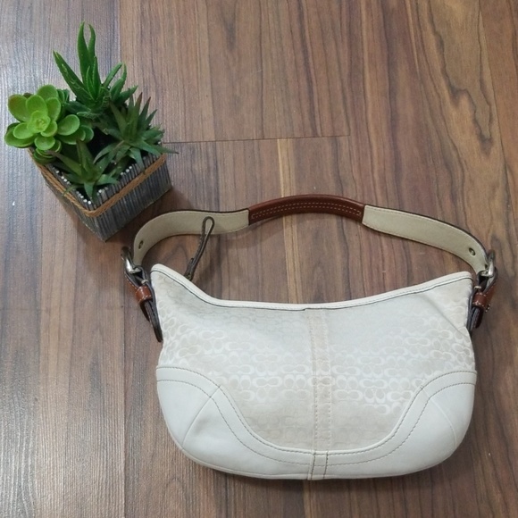 Coach Handbags - COACH authentic white hobo bag # 6351